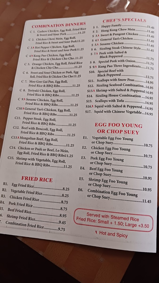 Fai Wong Menu - Image 3