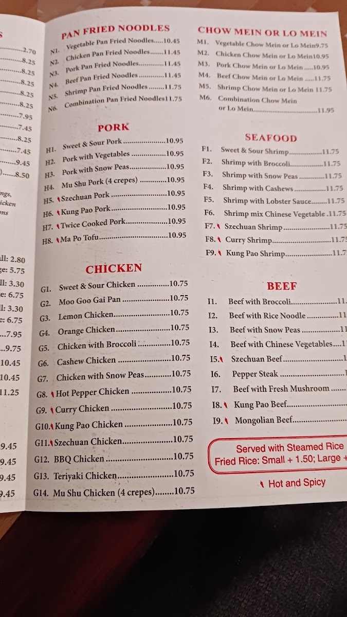 Fai Wong Menu - Image 5